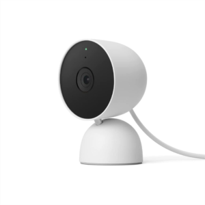 Google Nest Cam Wired, smart inside camera for home with 1080p HDR video and night vision